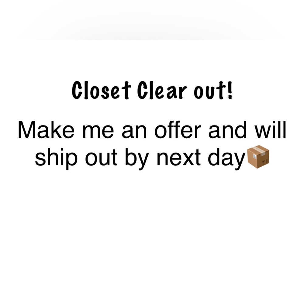 Closet Clear Out!